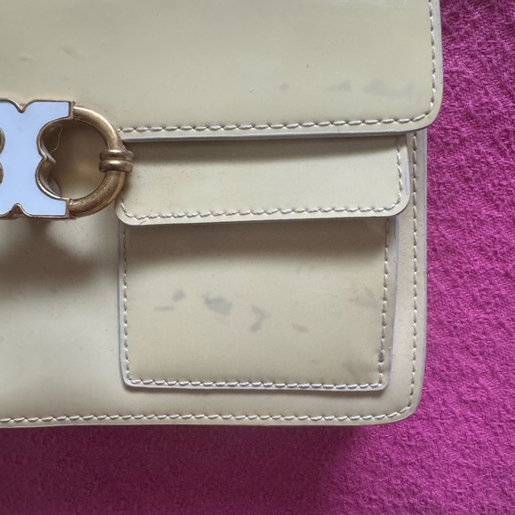 Tory Burch Gemini Link Chain Crossbody Bag- cream - Picture 4 of 7